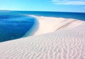 À la découverte de l'île du dragon à Dakhla À la découverte de l'île du dragon à Dakhla