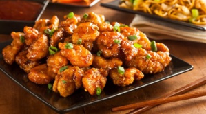 Poulet à l'asiatique à l'orange, miel et épices