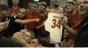 Le bel hommage des Lions de l'Atlas à Abdelhak Nouri Le bel hommage des Lions de l'Atlas à Abdelhak Nouri