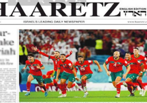Maroc-Espagne : Les Lions de l’Atlas à la une du journal israélien «Haaretz»