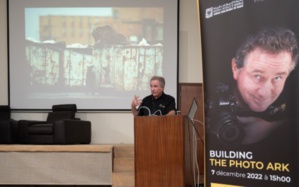 Rabat : Joël Sartore présente son projet "The Photo Ark" Rabat : Joël Sartore présente son projet "The Photo Ark"