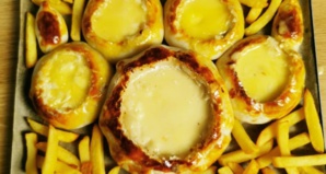 Patte d'ours feuilletée aux 3 fromages Patte d'ours feuilletée aux 3 fromages