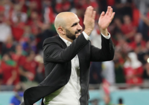Pour Walid Regragui, l’accueil populaire réservé aux Lions de l'Atlas était «incroyable» Pour Walid Regragui, l’accueil populaire réservé aux Lions de l'Atlas était «incroyable»