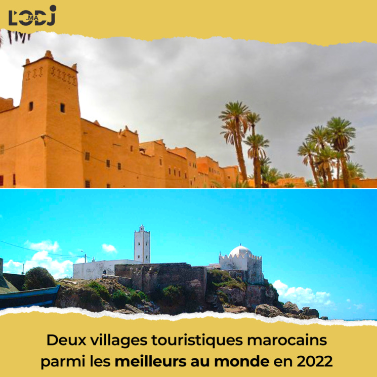 Deux villages touristiques marocains parmi les meilleurs au monde en 2022 Deux villages touristiques marocains parmi les meilleurs au monde en 2022
