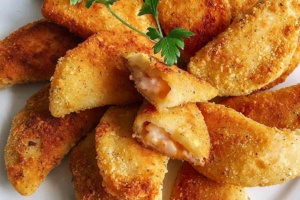 Beignets portugais aux crevettes Beignets portugais aux crevettes