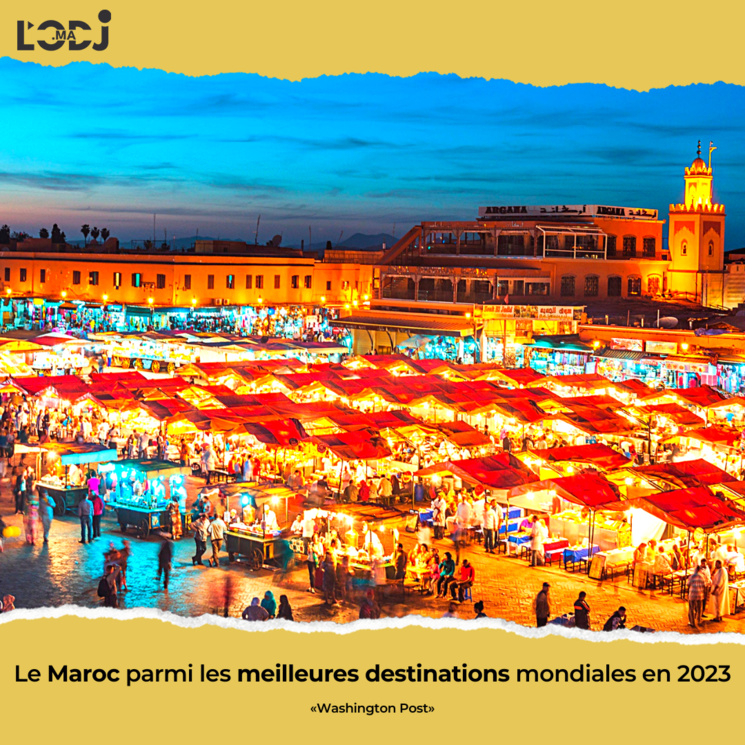 Le Maroc parmi les meilleures destinations mondiales en 2023 «Washington Post» Le Maroc parmi les meilleures destinations mondiales en 2023 «Washington Post»