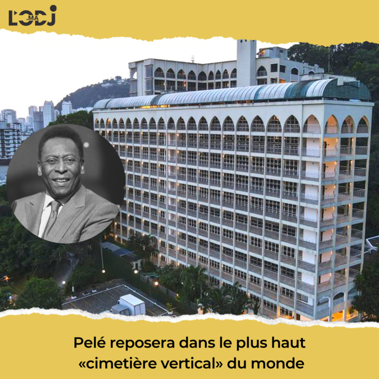 Pelé reposera dans le plus haut «cimetière vertical» du monde Pelé reposera dans le plus haut «cimetière vertical» du monde