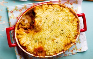 Hachis parmentier au poulet et au chorizo