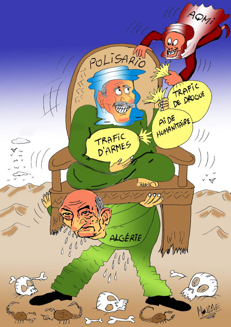 Caricature Réalisée par Mohammed Yassir Mouline Caricature Réalisée par Mohammed Yassir Mouline