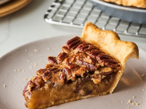 Tarte aux noix et noix de pécan (pecan pie)