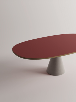 La table Club 44 conçue en 1957 par Angelo Mangiarotti rééditée par Agapecasa La table Club 44 conçue en 1957 par Angelo Mangiarotti rééditée par Agapecasa