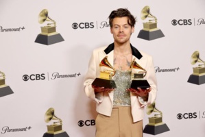 Grammy Awards : Harry Styles remporte le prix de l'album de l'année avec "Harry's House" Grammy Awards : Harry Styles remporte le prix de l'album de l'année avec "Harry's House"