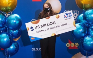 A 18 ans, cette canadienne joue pour la première fois au loto et gagne 32 millions d'euros