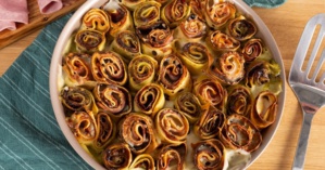 Gratin de crêpes salé Gratin de crêpes salé