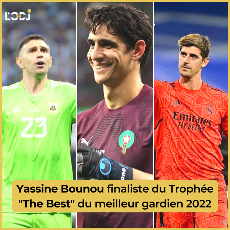 Yassine Bounou finaliste du Trophée "The Best" du meilleur gardien 2022