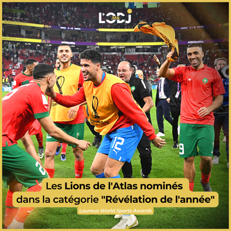 Les Lions de l'Atlas nominés dans la catégorie "Révélation de l'année" Les Lions de l'Atlas nominés dans la catégorie "Révélation de l'année"