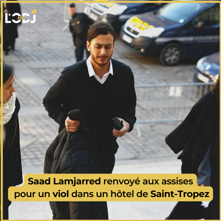 Saad Lamjarred renvoyé aux assises pour un viol dans un hôtel de Saint-Tropez Saad Lamjarred renvoyé aux assises pour un viol dans un hôtel de Saint-Tropez