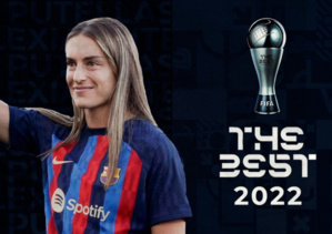 FIFA The Best : l'Espagnole Alexia Putellas sacrée meilleure joueuse 2022 FIFA The Best : l'Espagnole Alexia Putellas sacrée meilleure joueuse 2022