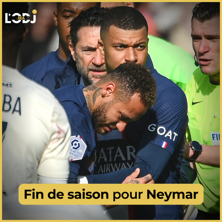 Fin de saison pour Neymar Fin de saison pour Neymar