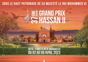 Tennis : la 37e édition du Grand Prix Hassan II du 2 au 9 avril à Marrakech
