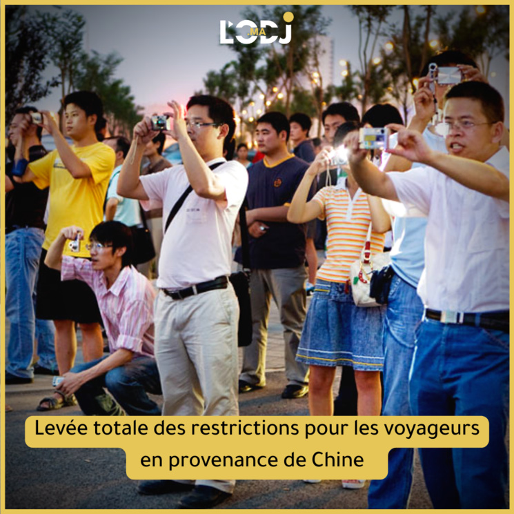 Levée totale des restrictions pour les voyageurs en provenance de Chine Levée totale des restrictions pour les voyageurs en provenance de Chine