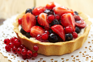 Tartelettes aux fruits rouges frais