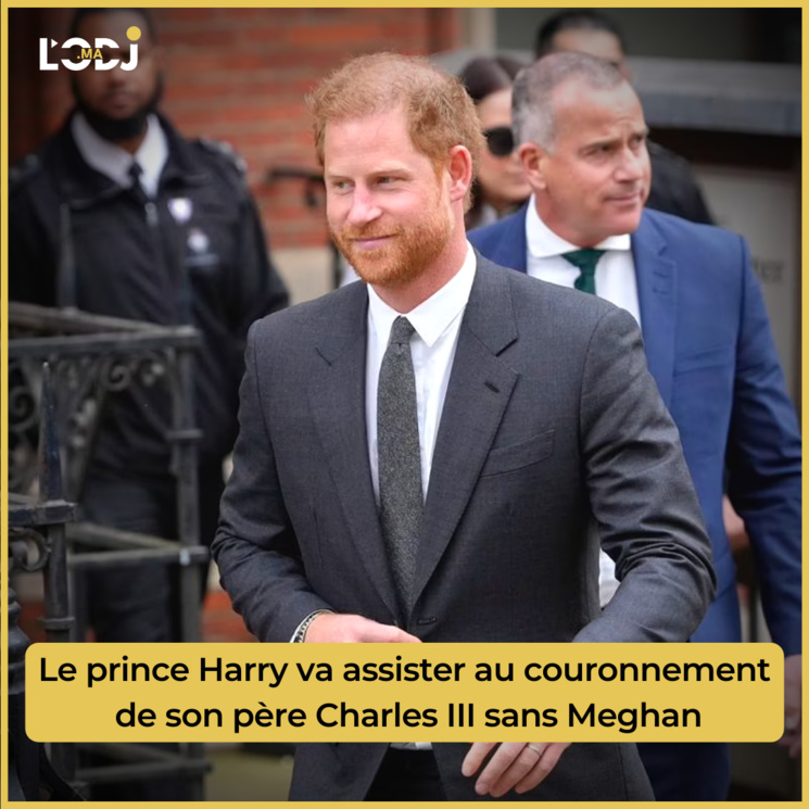 Le prince Harry va assister au couronnement de son père Charles III sans Meghan