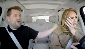 Adele fait une surprise à James Corden pour le dernier « Carpool Karaoke » Adele fait une surprise à James Corden pour le dernier « Carpool Karaoke »