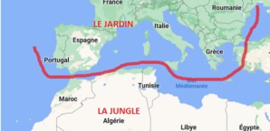 Le « jardin » européen et la « jungle » nord-africaine