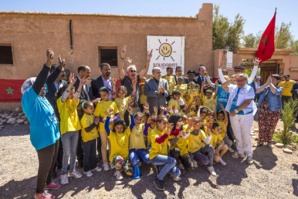 Une étape solidaire pour terminer le 37e Marathon des sables en apothéose Une étape solidaire pour terminer le 37e Marathon des sables en apothéose