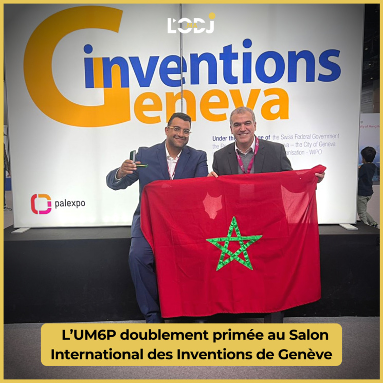 L’UM6P doublement primée au Salon International des Inventions de Genève