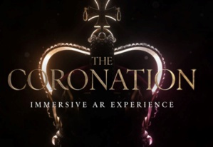 La couronne du roi Charles visible depuis son salon en réalité augmentée La couronne du roi Charles visible depuis son salon en réalité augmentée