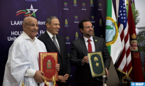 Maroc-USA: Signature d'un accord de jumelage entre Laâyoune et Hollywood en Floride Maroc-USA: Signature d'un accord de jumelage entre Laâyoune et Hollywood en Floride