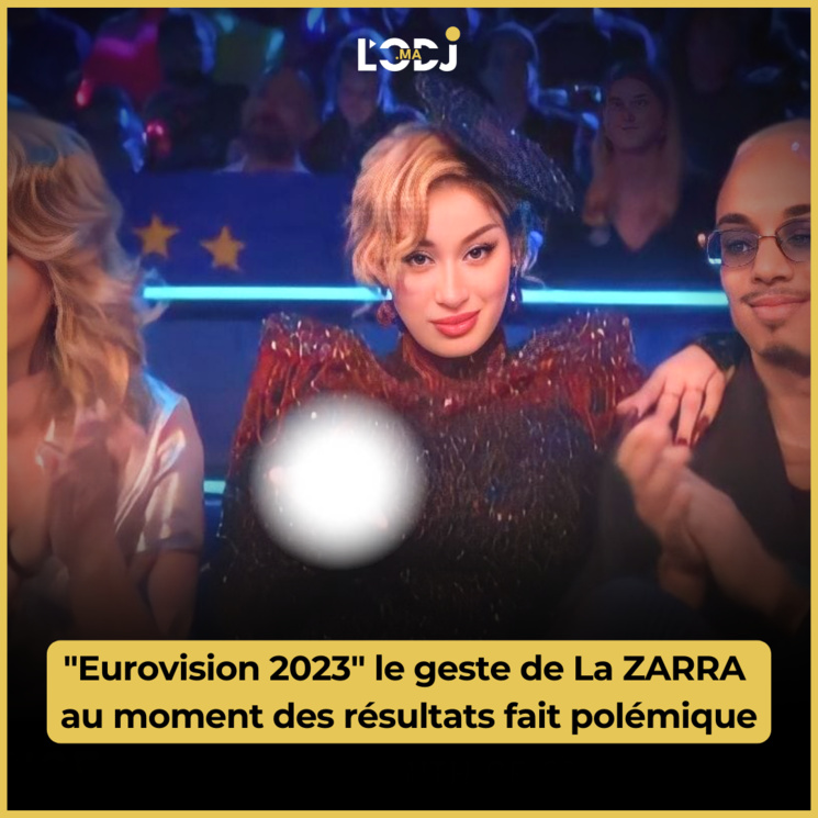 "Eurovision 2023" le geste de La ZARRA au moment des résultats fait polémique "Eurovision 2023" le geste de La ZARRA au moment des résultats fait polémique