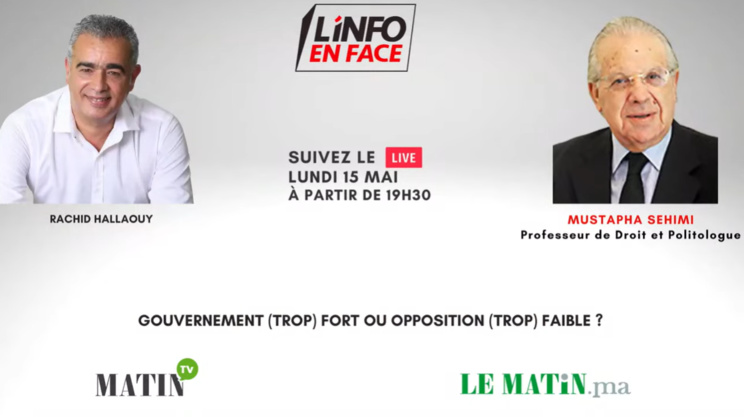 L'Info en Face avec Mustapha Sehimi L'Info en Face avec Mustapha Sehimi