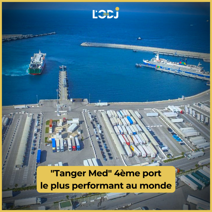 "Tanger Med" 4ème port le plus performant au monde "Tanger Med" 4ème port le plus performant au monde