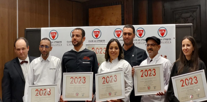 Les chefs cuisiniers et restaurateurs casablancais récompensés