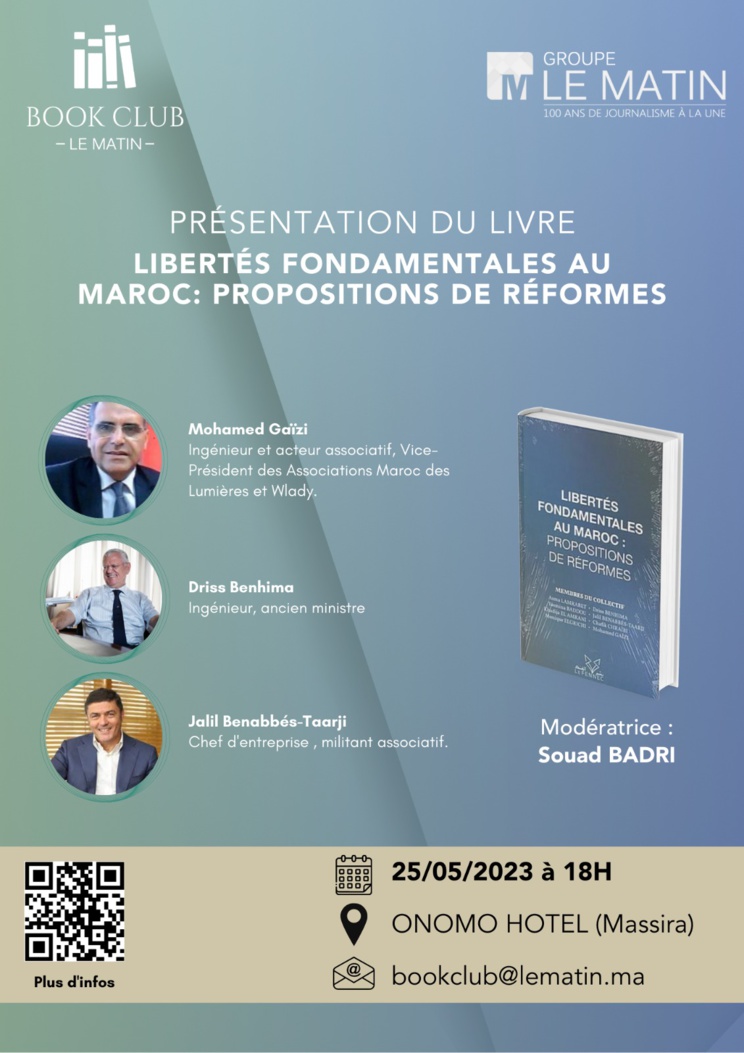 Présentation du livre "Libertés fondamentales aux Maroc : Propositions de réformes"