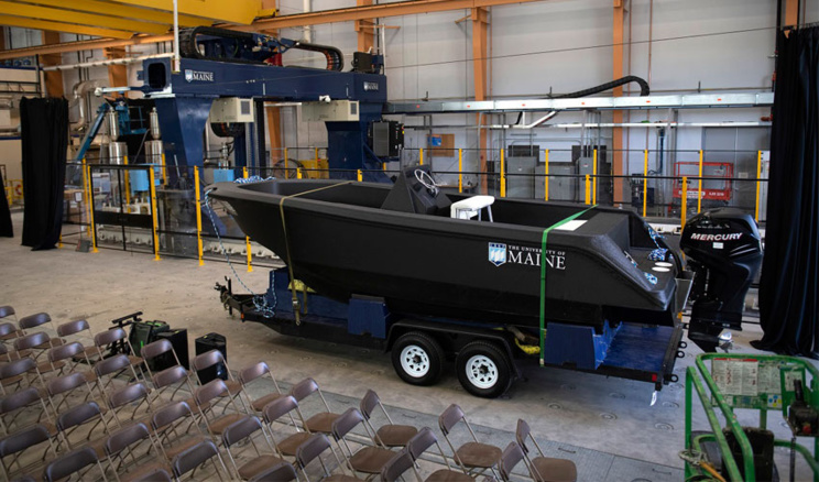 Un grand bateau imprimé en 3D au monde Un grand bateau imprimé en 3D au monde