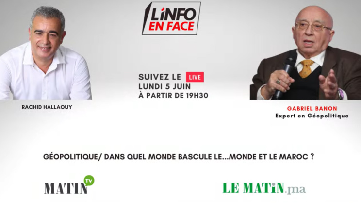 L'Info en Face avec Gabriel Banon L'Info en Face avec Gabriel Banon