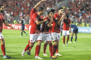 Les égyptiens d'Al Ahly , vainqueur de la Champions League face au Wydad