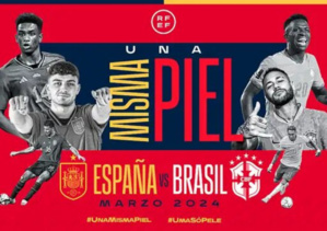 Le match Espagne-Brésil contre le racisme en mars 2024 à Madrid au Berbabeu Le match Espagne-Brésil contre le racisme en mars 2024 à Madrid au Berbabeu