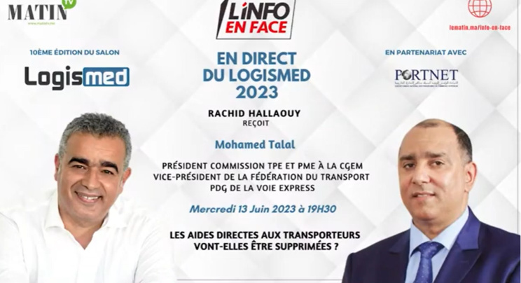 L'Info en Face en direct du Logismed 2023 avec Mohamed Talal