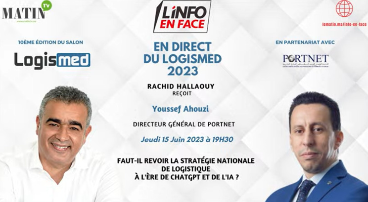 L'Info en Face en direct du Logismed 2023 avec Youssef Ahouzi