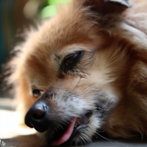 Mon ami le chien a trop chaud ! Mon ami le chien a trop chaud !