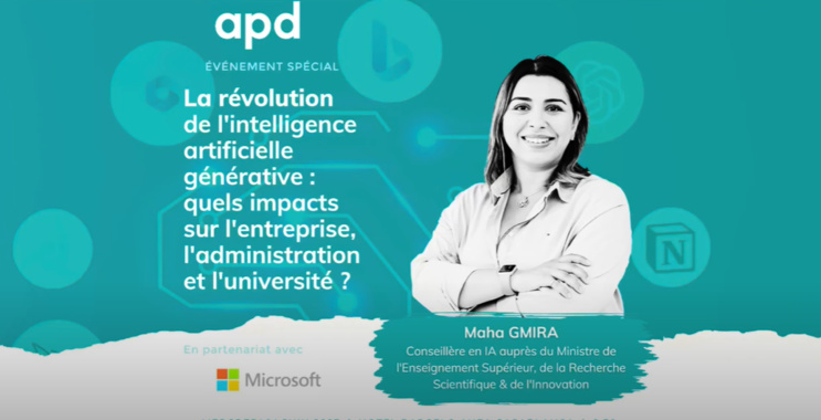 APD Événement Spécial sur l'IA générative - Intervention de Dr Maha GMIRA APD Événement Spécial sur l'IA générative - Intervention de Dr Maha GMIRA