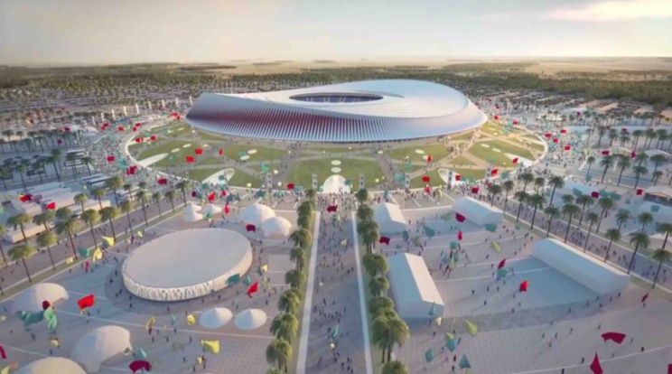 Maquette du prochain grand stade à Benslimane Maquette du prochain grand stade à Benslimane