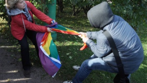 La bannière arc-en-ciel ne flotte pas sur Moscou La bannière arc-en-ciel ne flotte pas sur Moscou