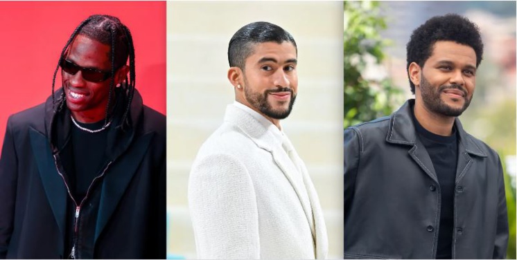 Travis Scott, Bad Bunny, The Weeknd - K-POP Travis Scott, Bad Bunny, The Weeknd - K-POP