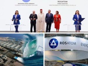 Le Russe Rusatom dans la mise en œuvre de projets de dessalement au Maroc